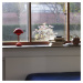 &Tradition &Tradition LED dobíjecí stolní lampa Flowerpot VP9, vermilionově červená