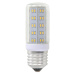 JUST LIGHT. E27 4W LED lampa trubkovitá čirá s 69 LED diodami