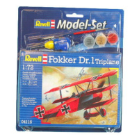 Revell ModelSet letadlo 64116 - FOKKER DR.1Triplane (1:72)