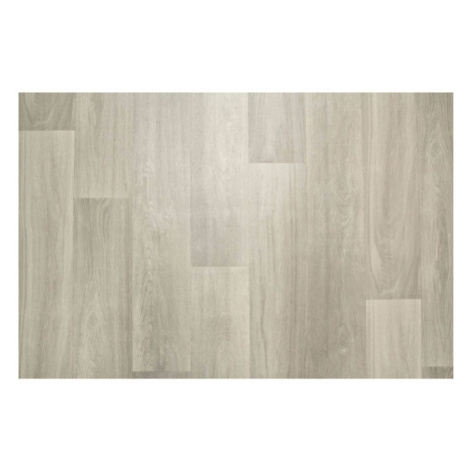 PVC podlaha Inspire Pure Oak 719M - šedá / béžová / krémová