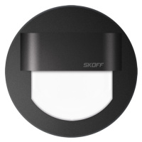 LED nástěnné svítidlo Skoff Rueda černá studená 230V MA-RUE-D-W