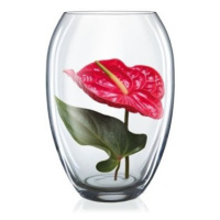 Crystalex Skleněná váza OVUM 180 mm