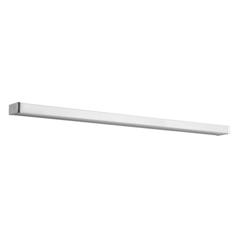 LED nástěnné svítidlo v leskle stříbrné barvě (délka 120 cm) Fabio – Trio