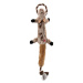 Hračka Dog Fantasy Skinneeez s provazem čipmank 57,5cm