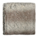 Polštář BEAR hnědá 40x40 cm imitace kožešiny Varianta: Povlak na polštář, 40x40 cm