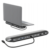 Stanice, Usb-c hub pro notebook, Belkin Dock INC014, v podobě stojánku, Hdmi