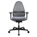 Topstar Kancelářská otočná židle SOFT SITNESS ART, synchronní mechanika, s područkami, šedá
