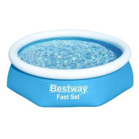 BESTWAY Bazén nafukovací bez příslušenství Fast Set 2,44 × 0,61 m