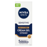 Nivea Men Sensitive Krémový gel na citlivou pleť a strniště 50ml