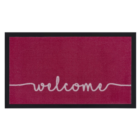 Hanse Home Collection koberce Protiskluzová rohožka Welcome 105379 Pink - 40x60 cm