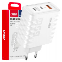 Nabíječka do sítě Quick Charge 65W Usb-a 2x Usb-c AMIO-04289