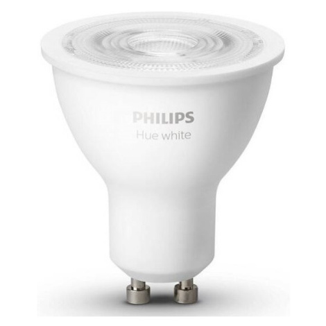 Chytrá LED žárovka Philips Hue / Bluetooth / GU10 / 5,2 W / 2700 K / bílá Varianta: ivi1