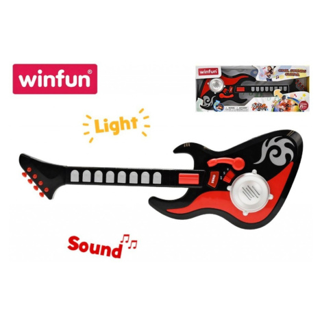Winfun kytara 54cm 8 kláves se světlem a zvukem