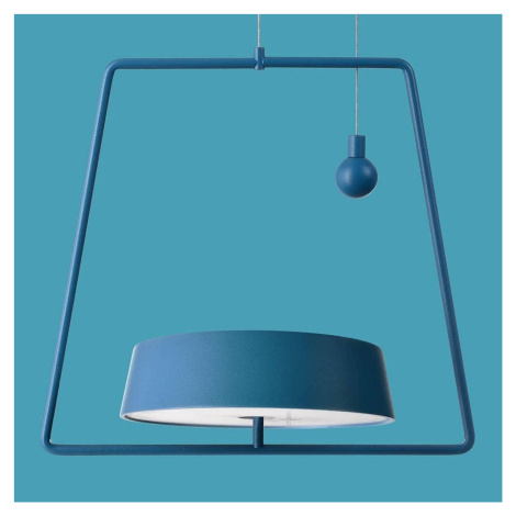 Deko-Light LED závěsné světlo Miram s baterií stmívací modrá