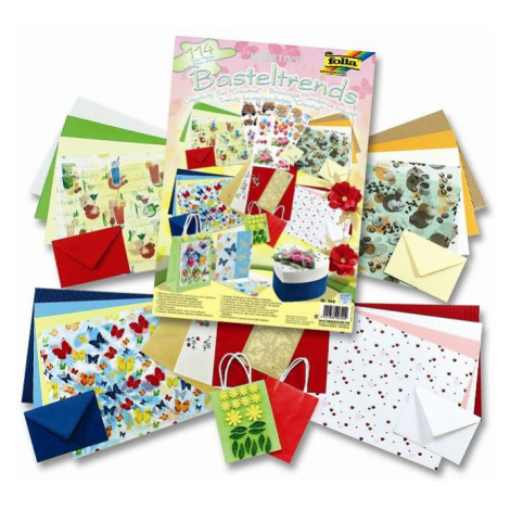 Kreativní sada ke tvoření - 114 dílů Bringmann - Folia Paper
