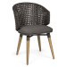 Bizzotto designové židle Ninfa Dark Chair