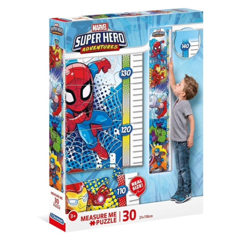 CLEMENTONI - Puzzle Meter 30 Super Hero Adventures