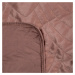 Přehoz na postel AUGUSTO 220x240 cm růžová Mybesthome