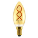 NORDLUX LED žárovka svíčka E14 2,5W C35 zlatá 2080101458