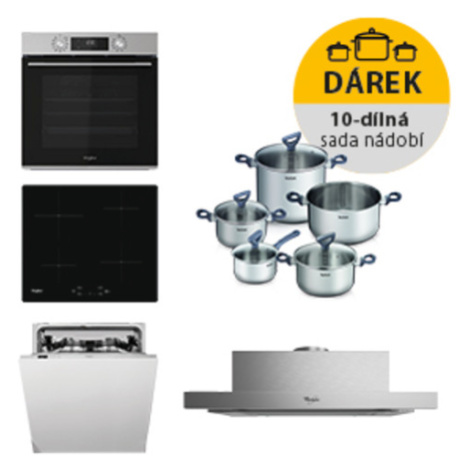 Akční set spotřebičů Whirlpool trouba OMK58CU1SX + indukční deska WSQ7360NE + výsuvný odsavač pa