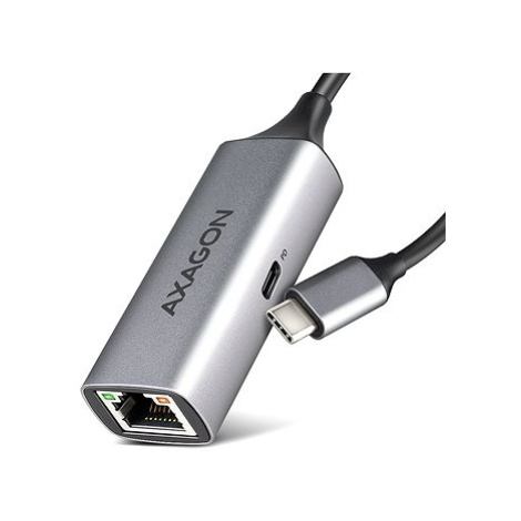 AXAGON ADE-TXPD, Gigabit Ethernet LAN network adapter, USB-C 5Gbps, PD 100W