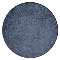 Kusový koberec Capri šedá kruh 120 cm