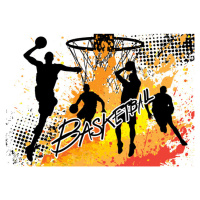 Plakát, Obraz - Basketball - Colour Splash, (91.5 x 61 cm)