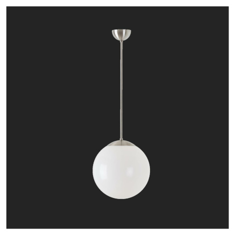 OSMONT ISI63899 ISIS P2 PM závěsné plastové svítidlo nerez broušená / bílá IP40 4000 K 20W LED D