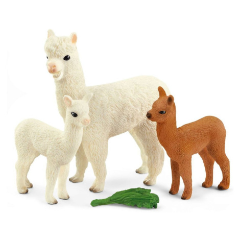 Schleich 42544 Rodina lam Alpaka