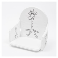 Vložka do dřevěných židliček EUSTORGIO, bílá/žirafa