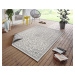 NORTHRUGS - Hanse Home koberce Kusový koberec Twin Supreme 103866 Leyte Grey/Cream – na ven i na