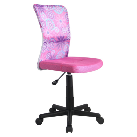 Dětská židle Dingo růžová Halmar