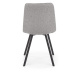 HALMAR Designová židle Chlorett šedá