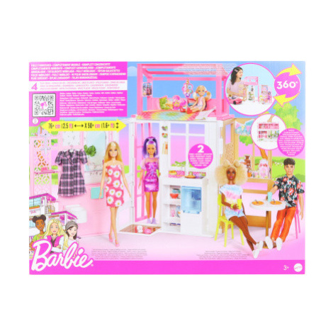 Dudlu Barbie Skládací dům HCD47