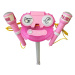 mamido Dětský mikrofon s karaoke růžový