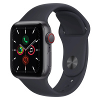 Chytré hodinky Apple Watch SE (MKR23HC/A) / 40 mm / 32 GB / GPS + Cellular / Grey/Midnight Varia