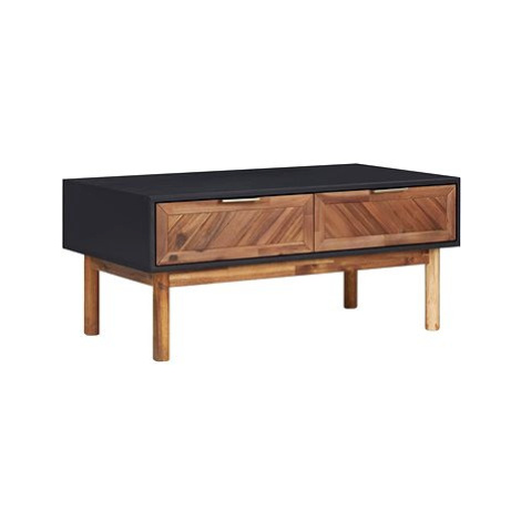 Konferenční stolek 90x50x40 cm masivní akáciové dřevo a MDF SHUMEE