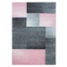 Ayyildiz koberce Kusový koberec Lucca 1810 pink Rozměry koberců: 80x150