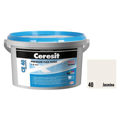 Spárovací hmota Ceresit CE 40 Aquastatic 2 kg jasmine