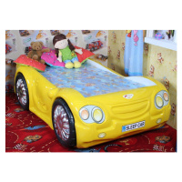 Dětská postel auto Sleepcar žlutá