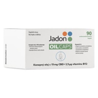 Jadon oil caps CBD s konopným olejem 15mg CBD+B12 cps.90