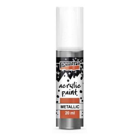 Pentart Akrylová barva metalická PENTART 20 ml GRAFITOVÁ