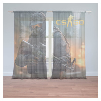 Sablio Záclony CS:GO Voják 2: 2ks 150x250cm