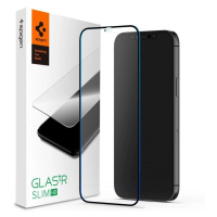 Spigen Glass FC tvrzené sklo pro iPhone 12 / iPhone 12 Pro - černé