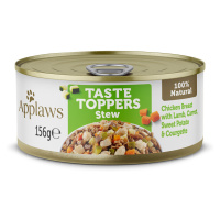Applaws Taste Toppers Stew 6 x 156 g - kuřecí a jehněčí