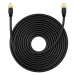 Baseus Síťový kabel cat.8 Baseus Ethernet RJ45, 40Gbps, 15m (černý)