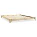 Dvoulůžková postel z borovicového dřeva s roštem 140x200 cm Elan – Karup Design