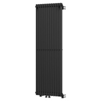 MEXEN Kansas otopný žebřík/radiátor 1200 x 420 mm, 975 W, černý W204-1200-420-00-70