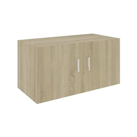 Nástěnná skříňka sonoma dub 80 × 39 × 40 cm dřevotříska SHUMEE
