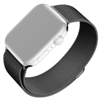 FIXED Mesh Strap síťový nerezový řemínek Apple Watch 42/44/45mm černý